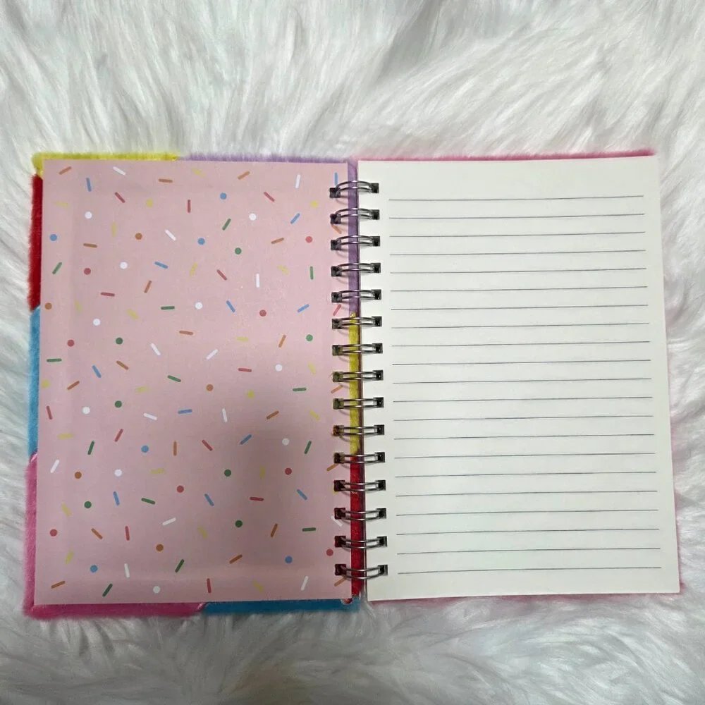 Pen + Gear Ice Cream Design Plush Journal